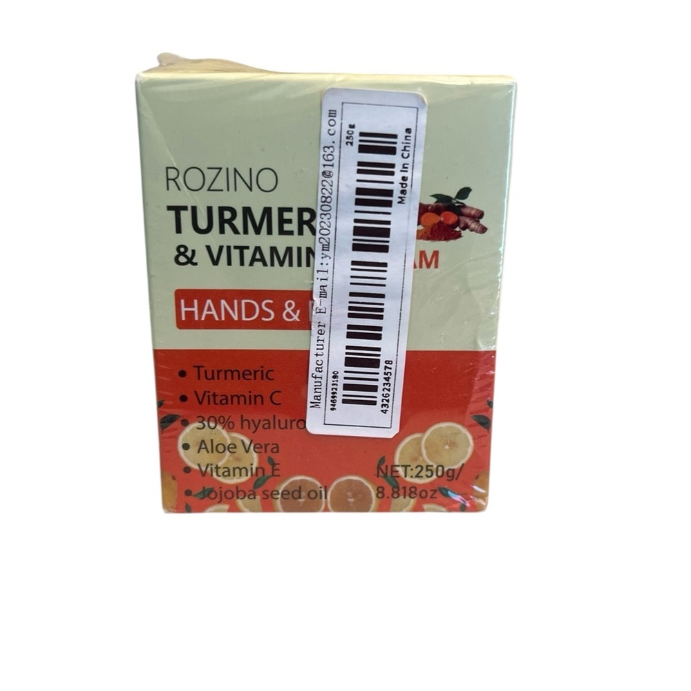 🩷 FREE WITH ANY PURCHASE NWT Turmeric and Vitamins Hands and Face Cream 250g